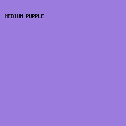 9B7BDE - Medium Purple color image preview