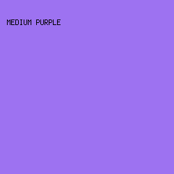 9D72F1 - Medium Purple color image preview