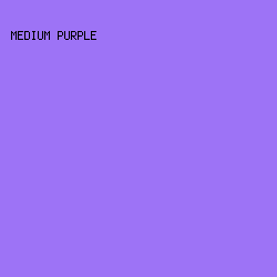 9D73F6 - Medium Purple color image preview