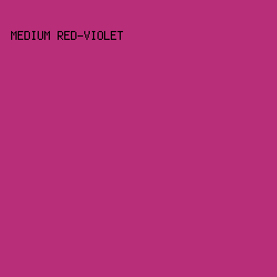 B82E78 - Medium Red-Violet color image preview