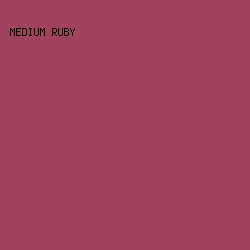 9E425E - Medium Ruby color image preview