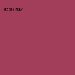 A33E5A - Medium Ruby color image preview