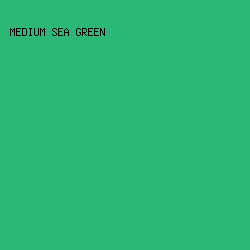 2CB977 - Medium Sea Green color image preview