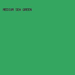 34a65f - Medium Sea Green color image preview