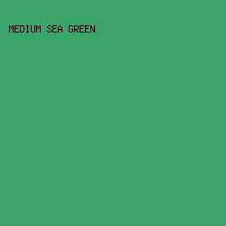 3BA468 - Medium Sea Green color image preview