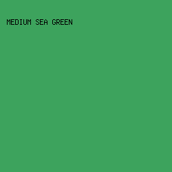 3DA35D - Medium Sea Green color image preview