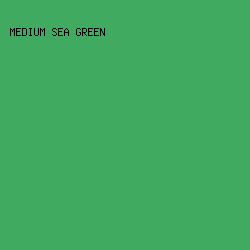 40aa61 - Medium Sea Green color image preview