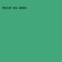42A77B - Medium Sea Green color image preview