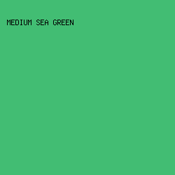 42BD73 - Medium Sea Green color image preview