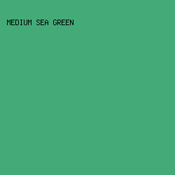 44AB78 - Medium Sea Green color image preview