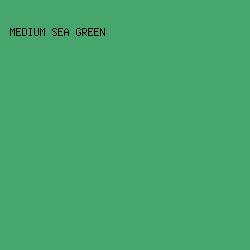 46A66C - Medium Sea Green color image preview
