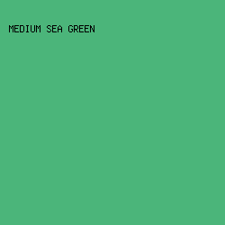 4BB57A - Medium Sea Green color image preview