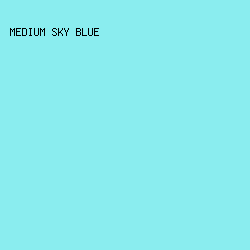 8aedef - Medium Sky Blue color image preview