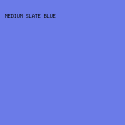 6B7BE8 - Medium Slate Blue color image preview