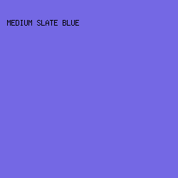 7468E4 - Medium Slate Blue color image preview