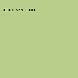 B9CE8B - Medium Spring Bud color image preview