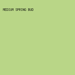 B9D687 - Medium Spring Bud color image preview