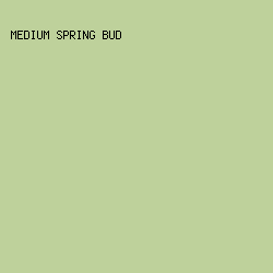 BED19B - Medium Spring Bud color image preview