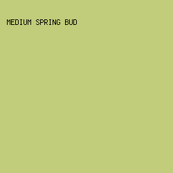 C2CD7B - Medium Spring Bud color image preview