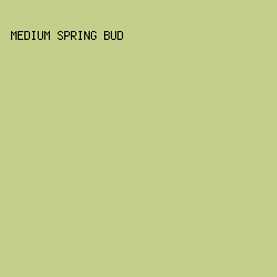 C3CF8A - Medium Spring Bud color image preview