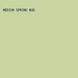C8D59F - Medium Spring Bud color image preview