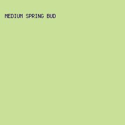 C8E098 - Medium Spring Bud color image preview