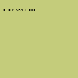 c4cc7b - Medium Spring Bud color image preview