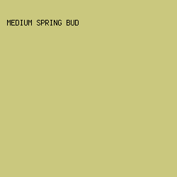 cac87e - Medium Spring Bud color image preview