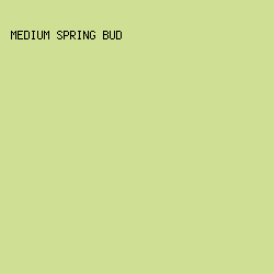 cfdf94 - Medium Spring Bud color image preview