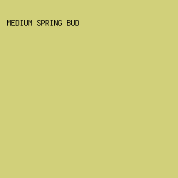 d1d07a - Medium Spring Bud color image preview