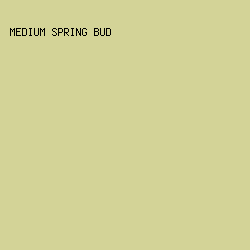 d3d397 - Medium Spring Bud color image preview