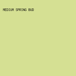 d5e093 - Medium Spring Bud color image preview