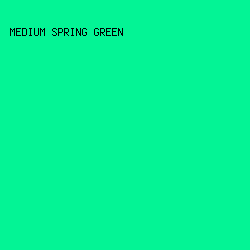 03F495 - Medium Spring Green color image preview