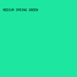 1DE6A0 - Medium Spring Green color image preview