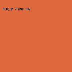 DE683C - Medium Vermilion color image preview