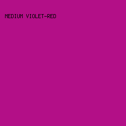 B30F87 - Medium Violet-Red color image preview