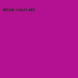 B31191 - Medium Violet-Red color image preview