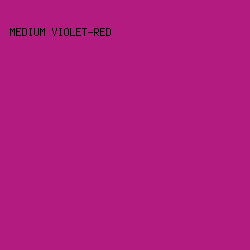 B31B81 - Medium Violet-Red color image preview