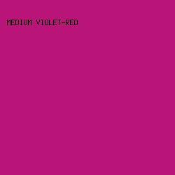 B91477 - Medium Violet-Red color image preview