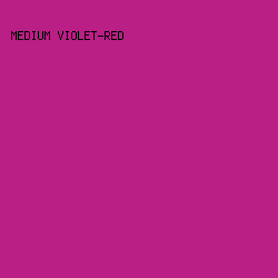 B91F85 - Medium Violet-Red color image preview