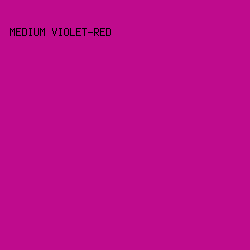 BF0B8D - Medium Violet-Red color image preview