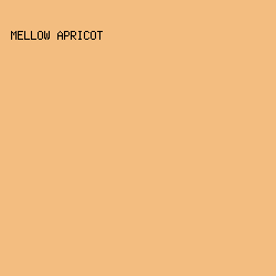 f3bd80 - Mellow Apricot color image preview