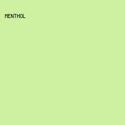 cef0a1 - Menthol color image preview