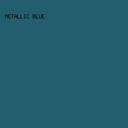 235e6f - Metallic Blue color image preview