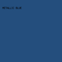 244e7d - Metallic Blue color image preview