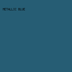 265D74 - Metallic Blue color image preview