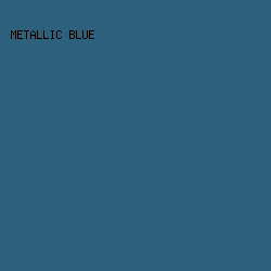 2D607C - Metallic Blue color image preview