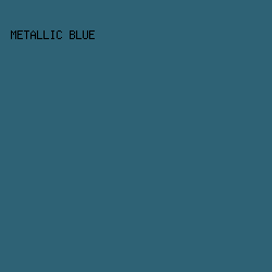 2E6275 - Metallic Blue color image preview