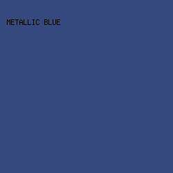 35497E - Metallic Blue color image preview
