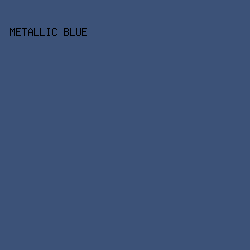 3C5278 - Metallic Blue color image preview